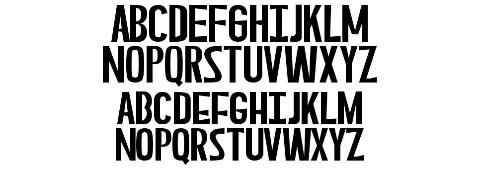 Asperianfont specimens