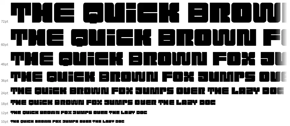 Attack the Blockfont waterfall