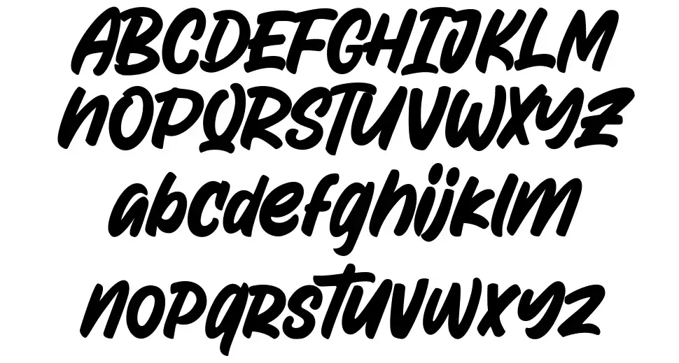Attractype Rebornfont specimens