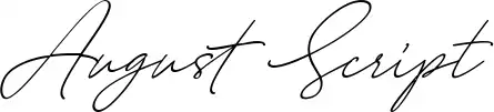 August Script