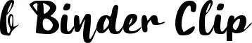 b Binder Clip