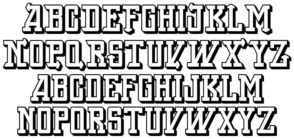 Back On Limefont specimens