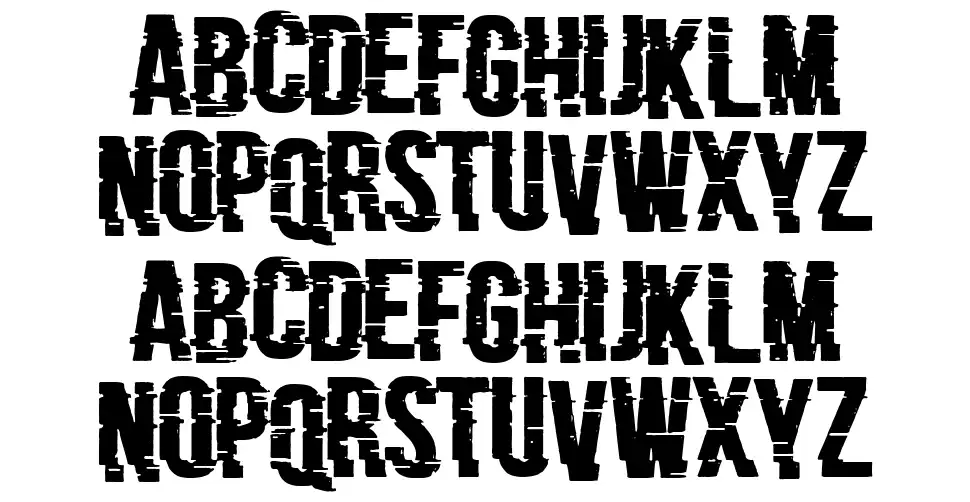 Bad Signalfont specimens