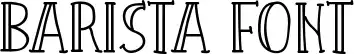 Barista Font