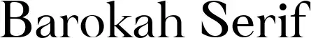 Barokah Serif