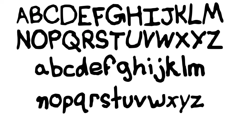 Basic Handwritingfont specimens