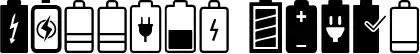 Battery Icons