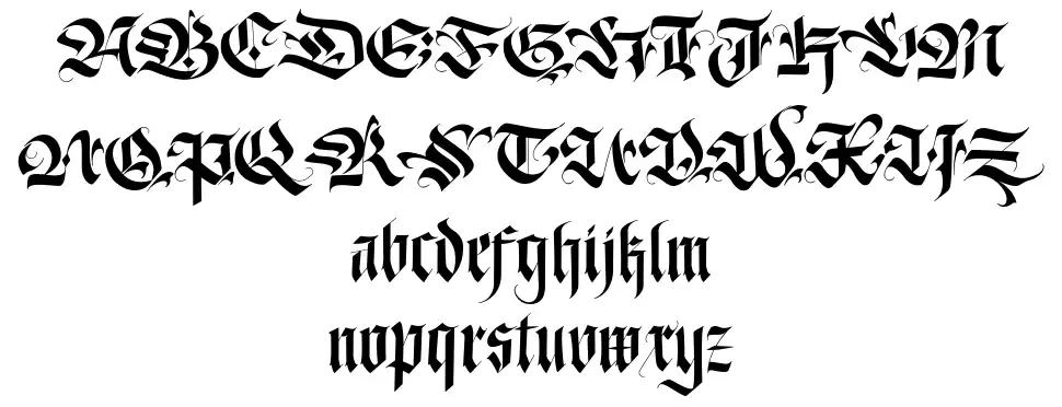 Baymanatfont specimens