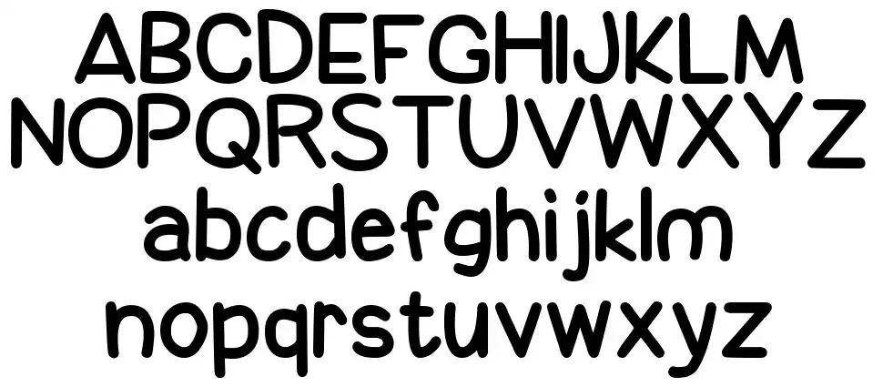 Be Kind To The Earthfont specimens