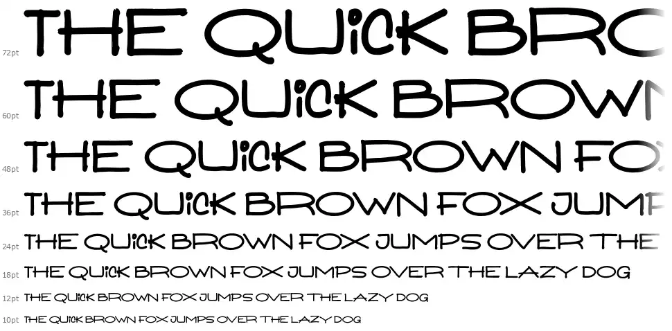 Be Seriousfont waterfall