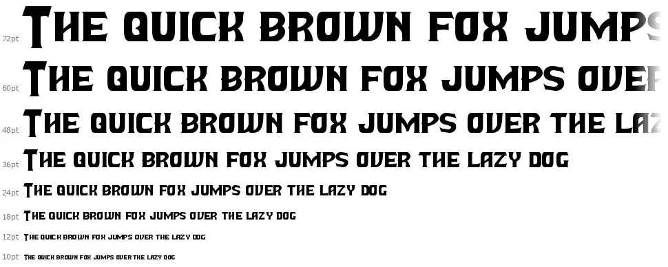 Beastformerfont waterfall