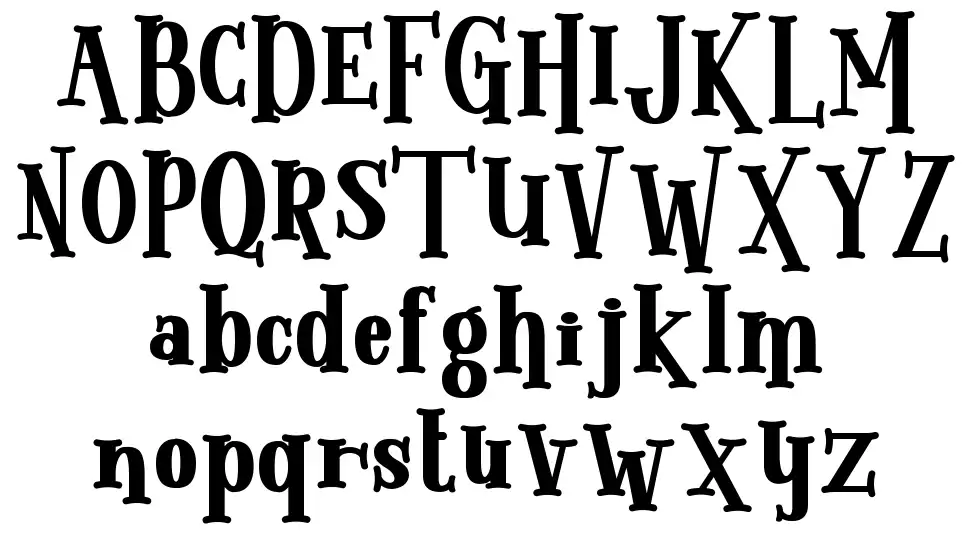 Beautiful Magicfont specimens