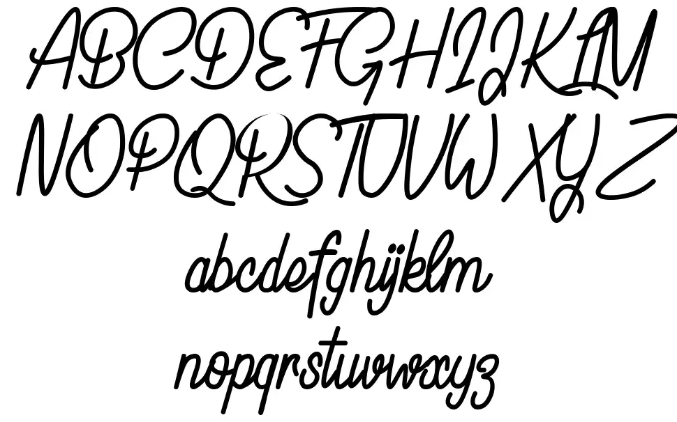 Beauty Flawlessfont specimens