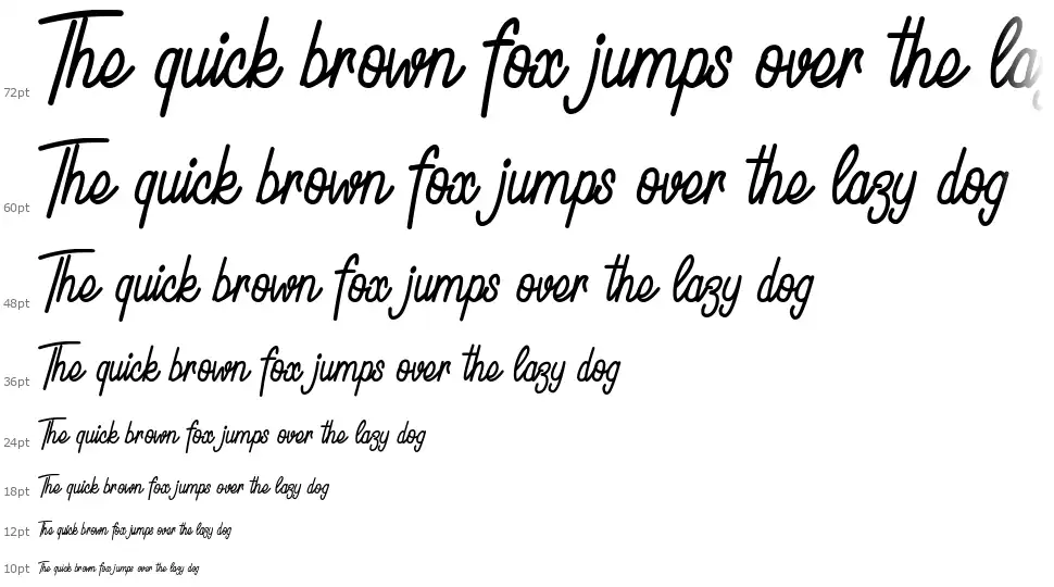Beauty Flawlessfont waterfall