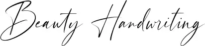 Beauty Handwriting