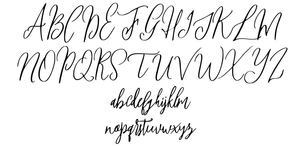 Beconfidentfont specimens
