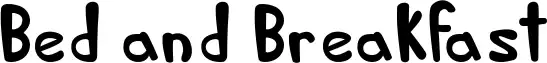 Bed and Breakfast