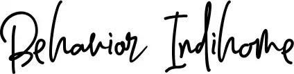 Behavior Indihome