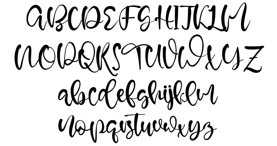 Belle Parkerfont specimens