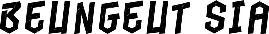 Beungeut Sia