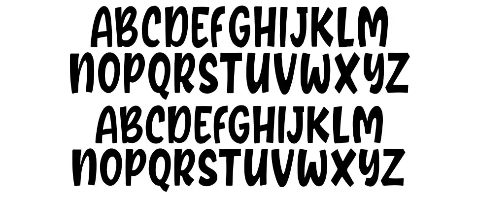 Biber Breadfont specimens