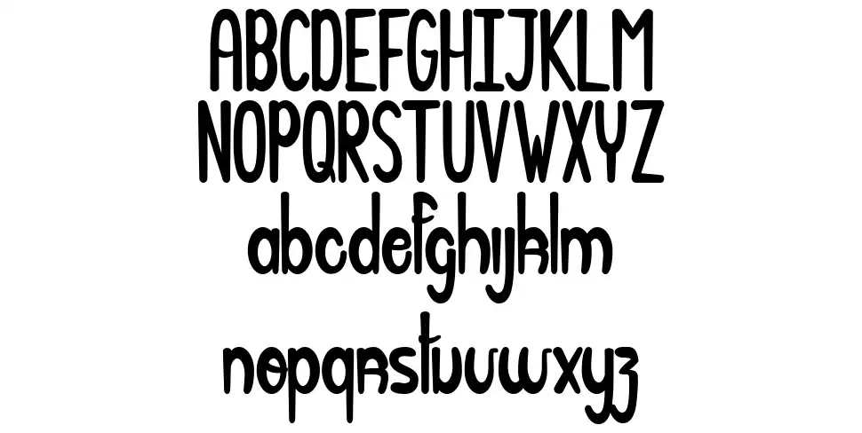 Big Bang Comixfont specimens