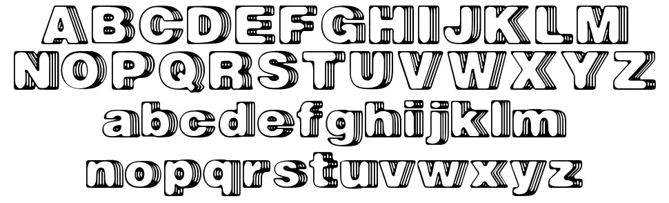 Big Designerfont specimens