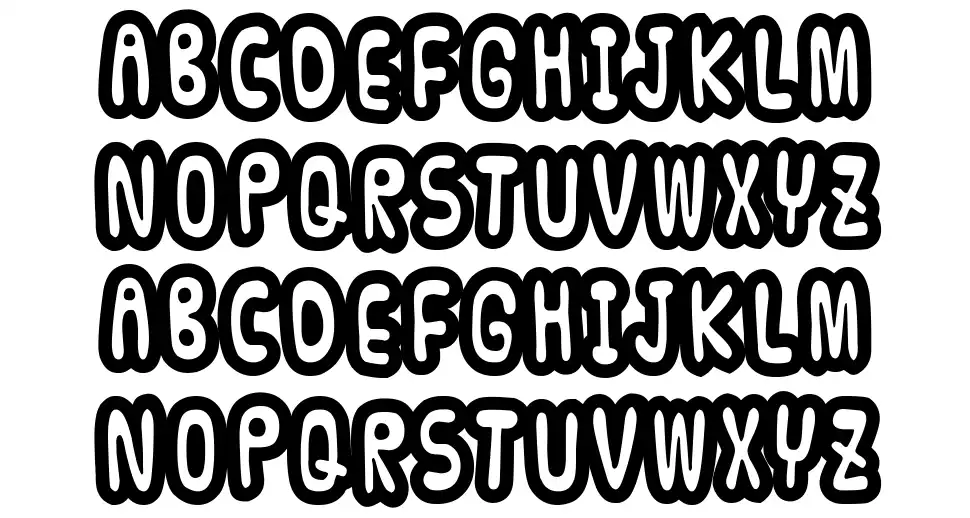 Billy The Bunnyfont specimens
