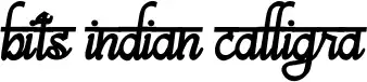 Bits Indian Calligra