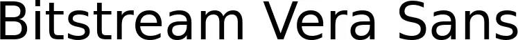 Bitstream Vera Sans