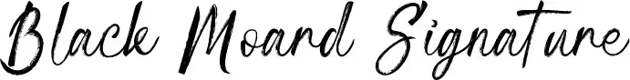Black Moard Signature