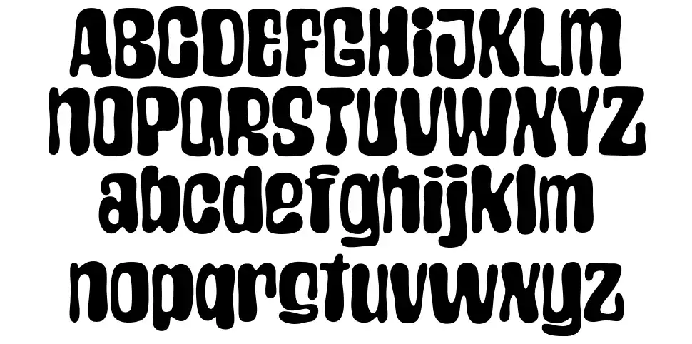 Black Namefont specimens