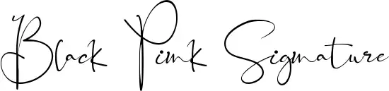 Black Pink Signature