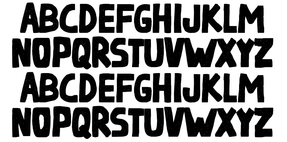 Black Week Boysfont specimens