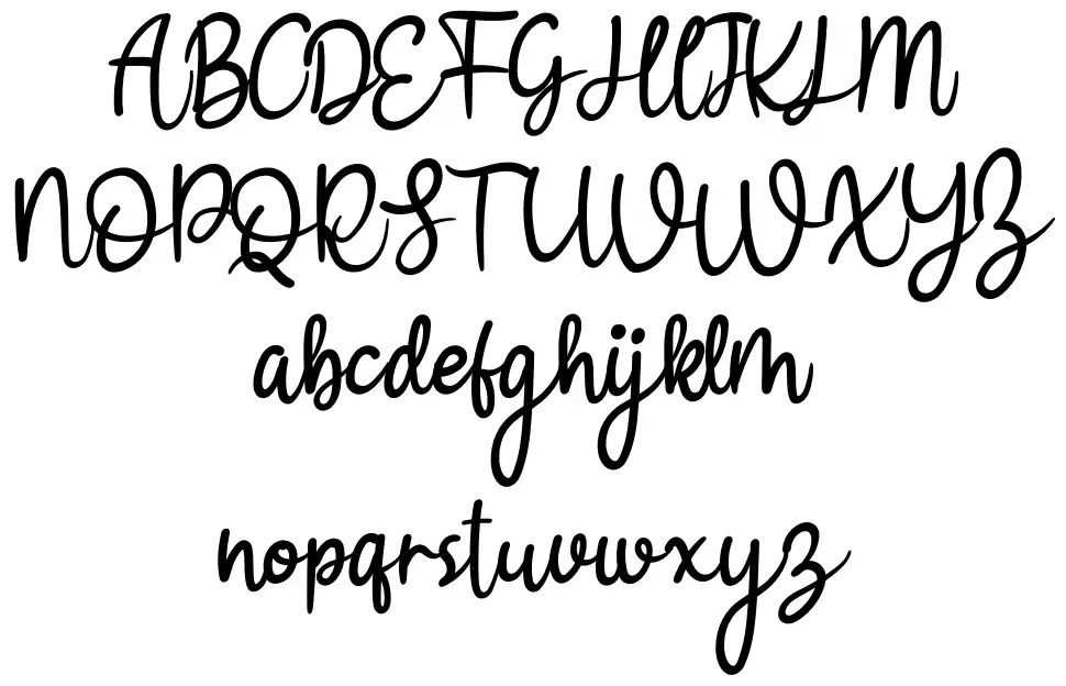 Bllodir Smartfont specimens