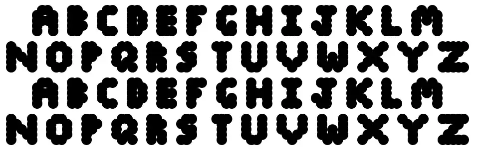 Blobifyfont specimens