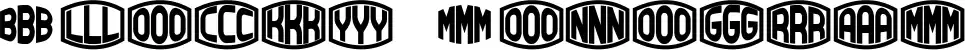 Blocky Monogram