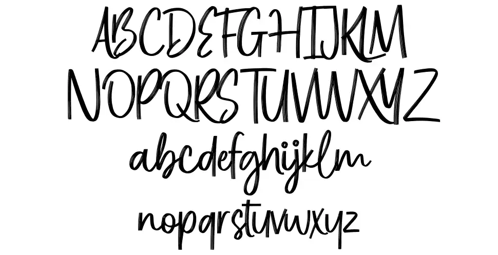 Blue Seasonfont specimens