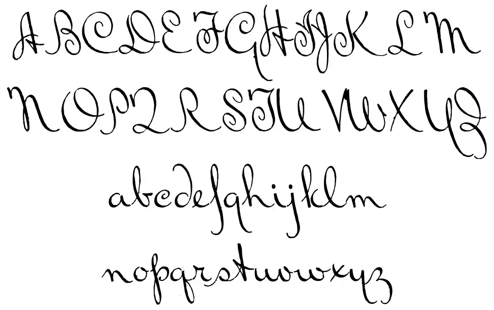 Bluelmin Ralphfont specimens