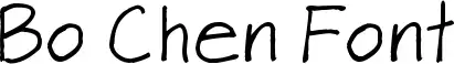Bo Chen Font