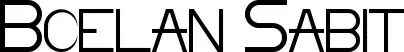 Boelan Sabit