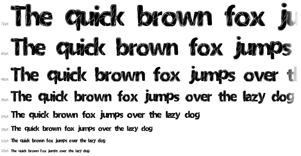 Bolt Lightfont waterfall