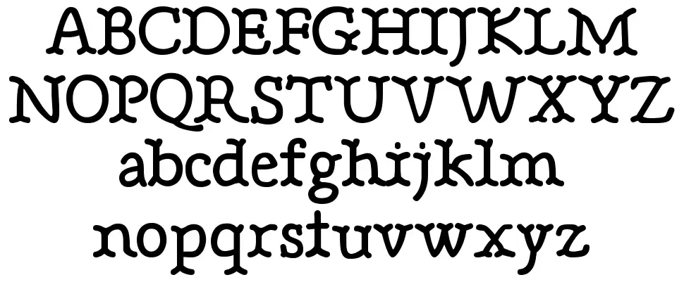 Bonebasticfont specimens