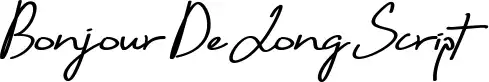 Bonjour De Jong Script