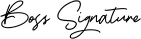 Boss Signature