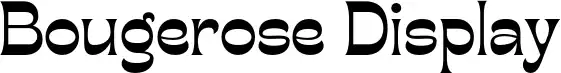 Bougerose Display