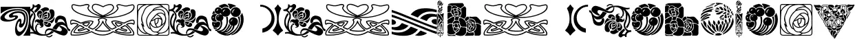 Bouton Nouveau Ornaments