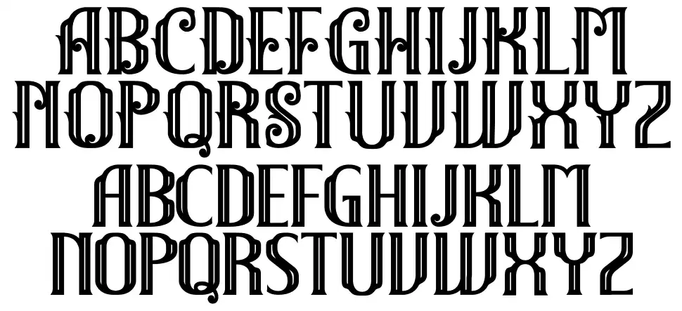 Brainsterfont specimens