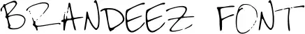 Brandeez Font