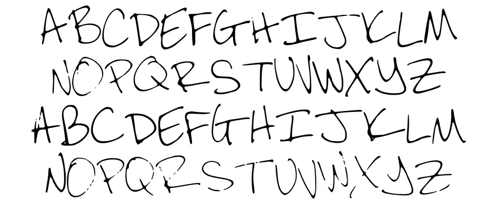 Brandeez Fontfont specimens